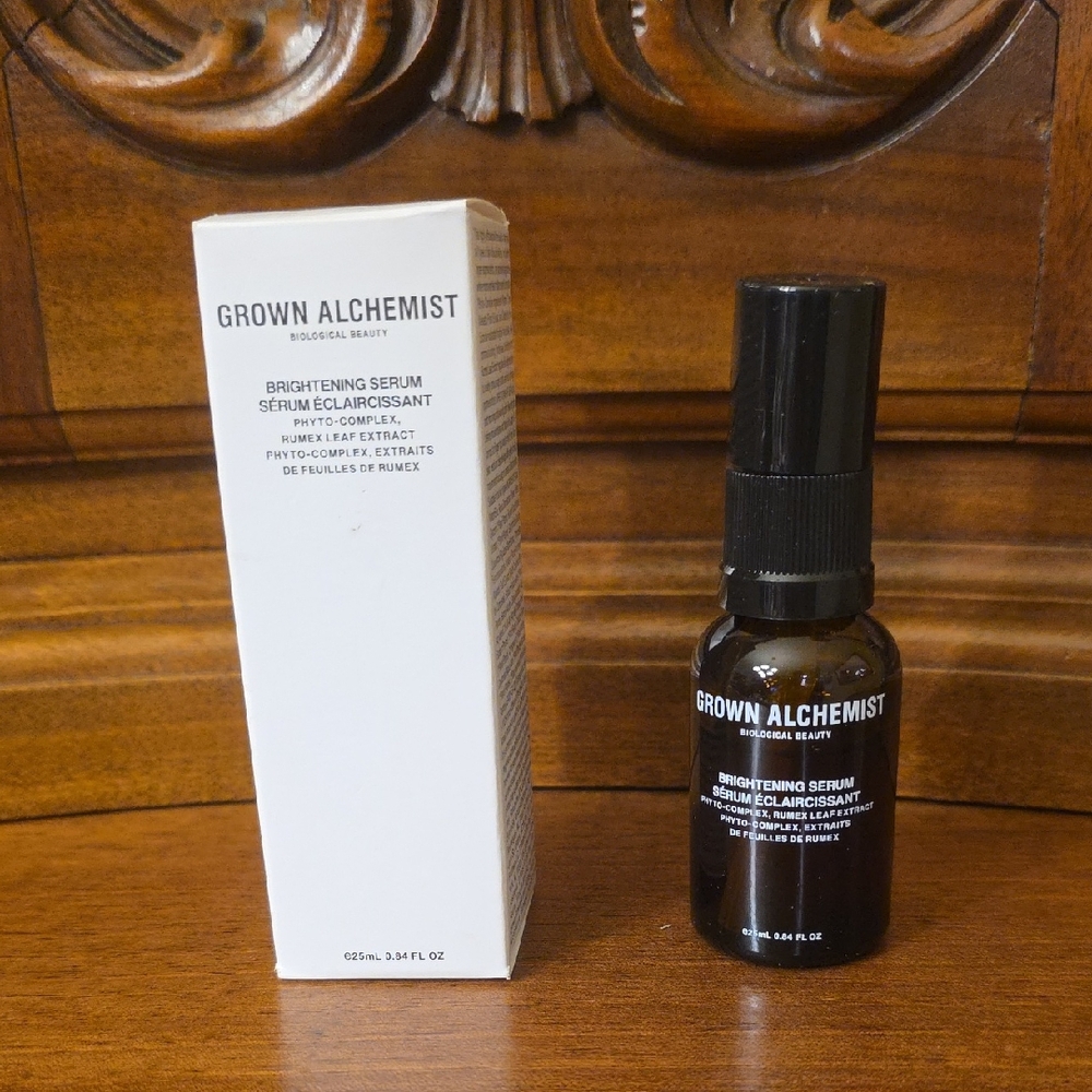 Grown Alchemist Brightening Serum, .84oz--NIB